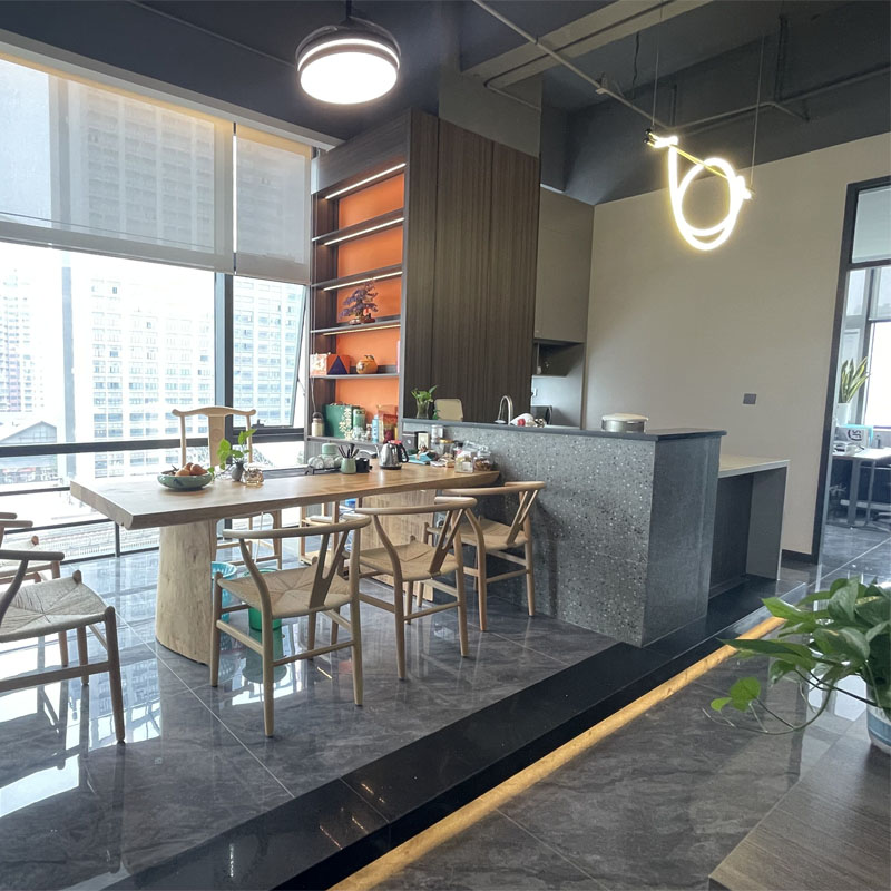 Corner of the office area